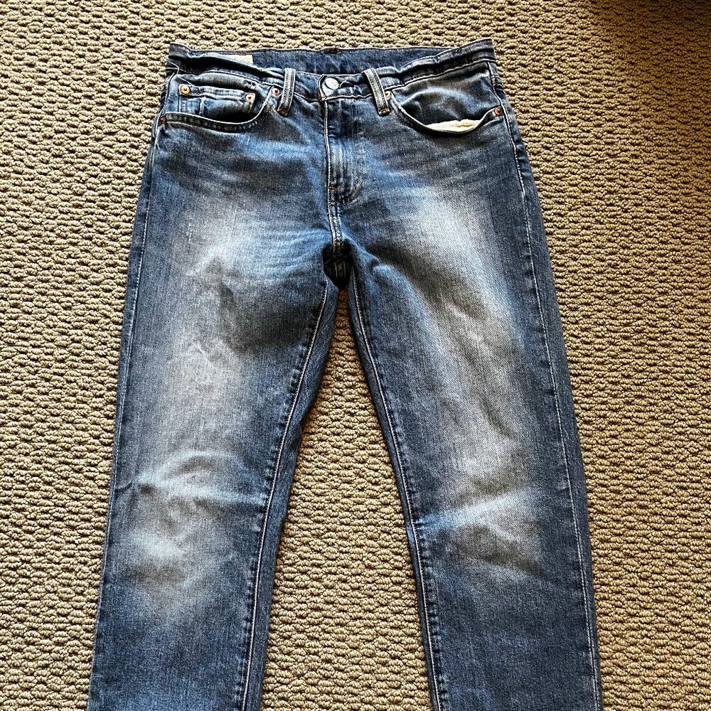 Levis Premium 511 Men's Jeans Light Wash 31" Waist x 30" Inseam